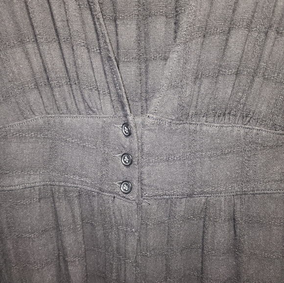 Free People True Lovin One-piece Jumpsuit Linen Black S - Picture 3 of 13